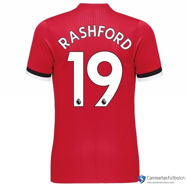 Camiseta Manchester United Primera equipo Rashford 2017-18